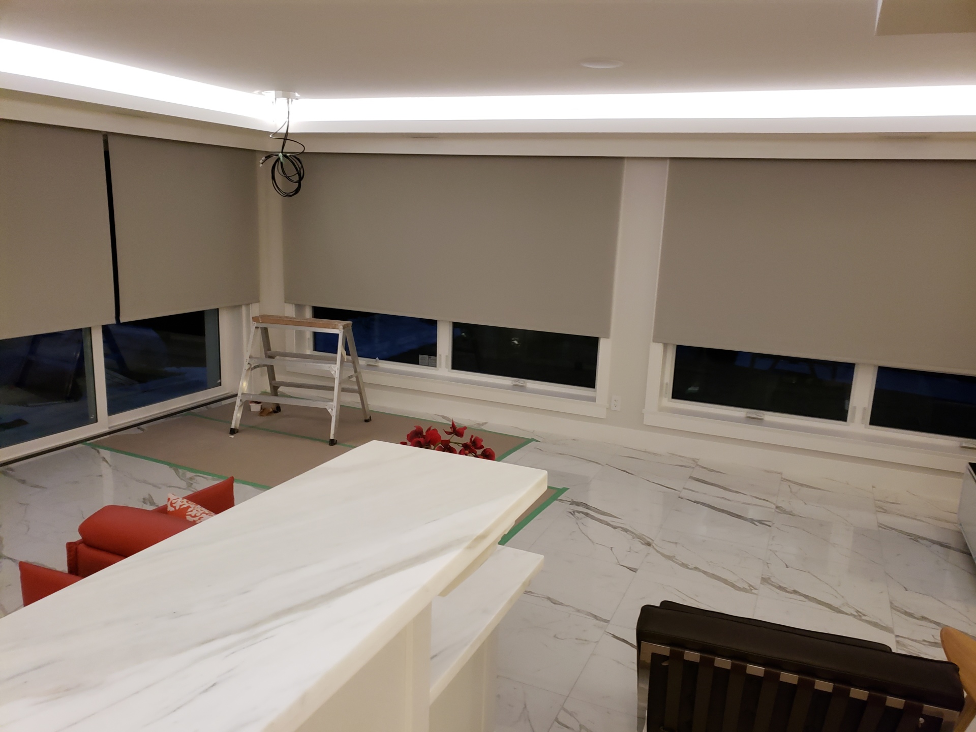 British Properties West Vancouver Lutron Motorized Shades image 2